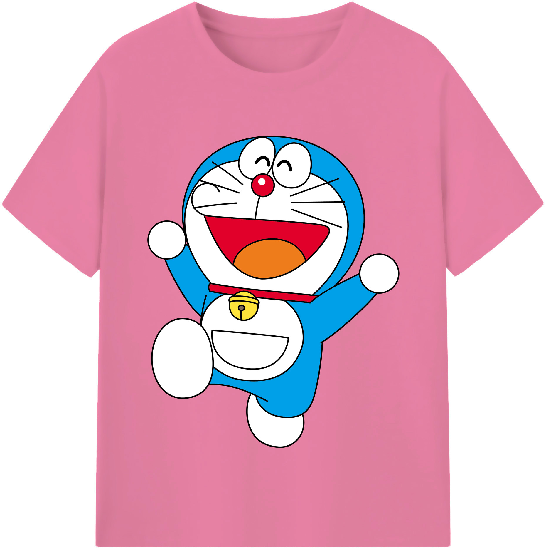 （画像用） ドラえもん Doraemon 綿100％半袖Tシャツ（フロントプリント）
